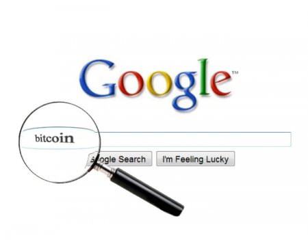 Биткойн в топе поисковых запросов согласно Google