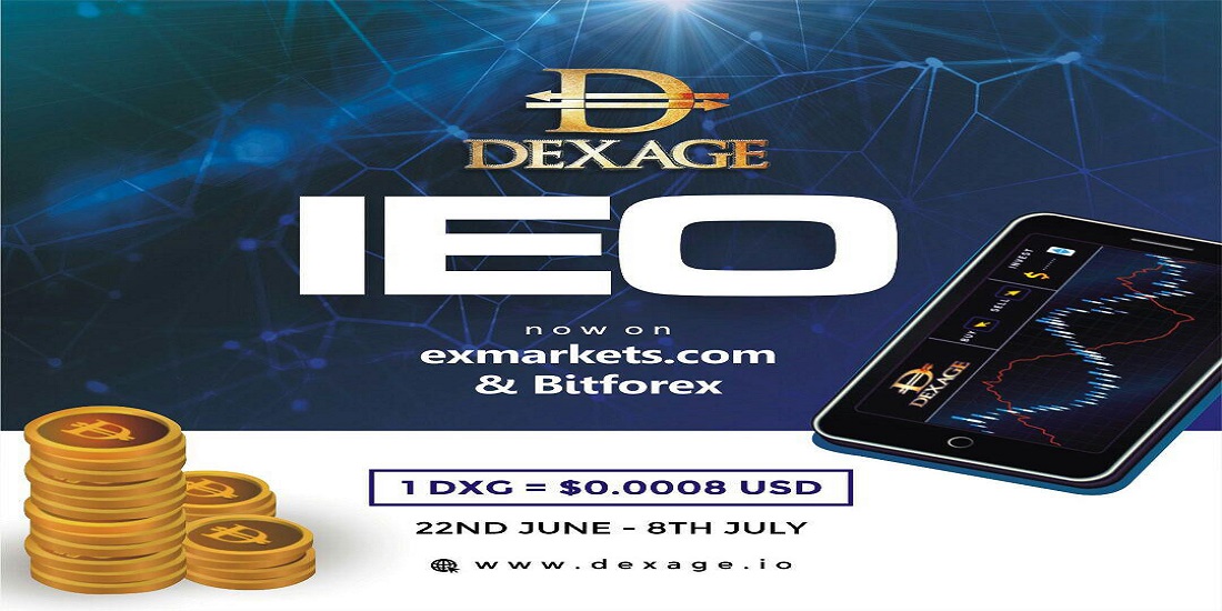 Революционная биржа -DEXAGE- обеспечила IEO для BitForex и Exmarkets.