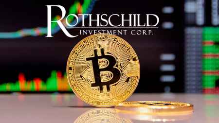 Rothschild Investment Corp увеличила вложения в биткойн в три раза